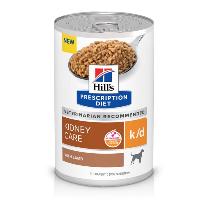 Hill's Prescription Diet k/d Kidney Care with Lamb Wet Dog Food - 13 oz Cans - Case of 12 product detail number 1.0