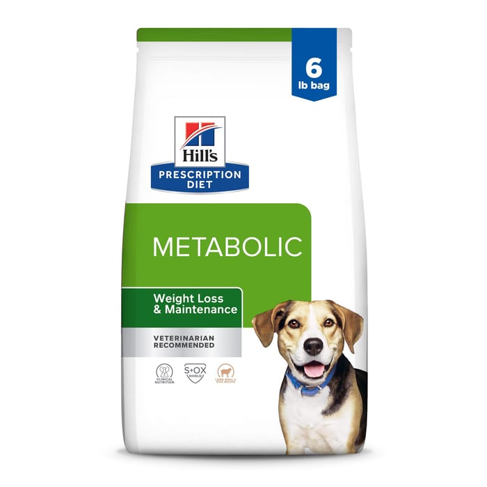 Hill's Prescription Diet Metabolic Weight Management Lamb Meal & Rice Formula Dry Dog Food - 6 lb Bag product detail number 1.0