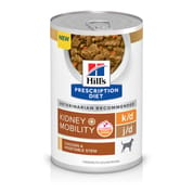 Hill's Prescription Diet k/d + j/d Kidney + Mobility Care Chicken & Vegetable Stew Flavor