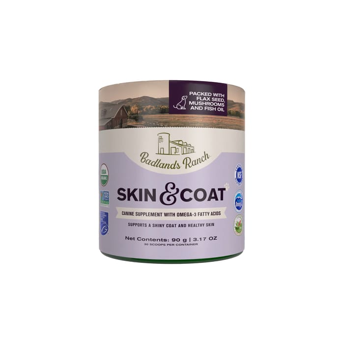 Badlands Ranch Healthy Skin & Coat Canine Supplement - 3.17 oz Jar product detail number 1.0