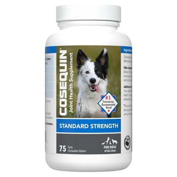 Nutramax Cosequin for Dogs Joint Health Supplement Contains Glucosamine for Dogs Plus MSM Supports Healthy Joints For All Breeds and Sizes - 75 Count-product-tile