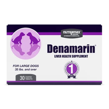 Nutramax Denamarin® Liver Health Supplement with SAMe + Silybin Blister Packed Coated Tablets for Dogs and Cats-product-tile