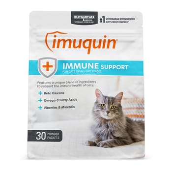 Nutramax Imuquin® Immune Support Powdered Supplement for Cats - 30 Packets-product-tile
