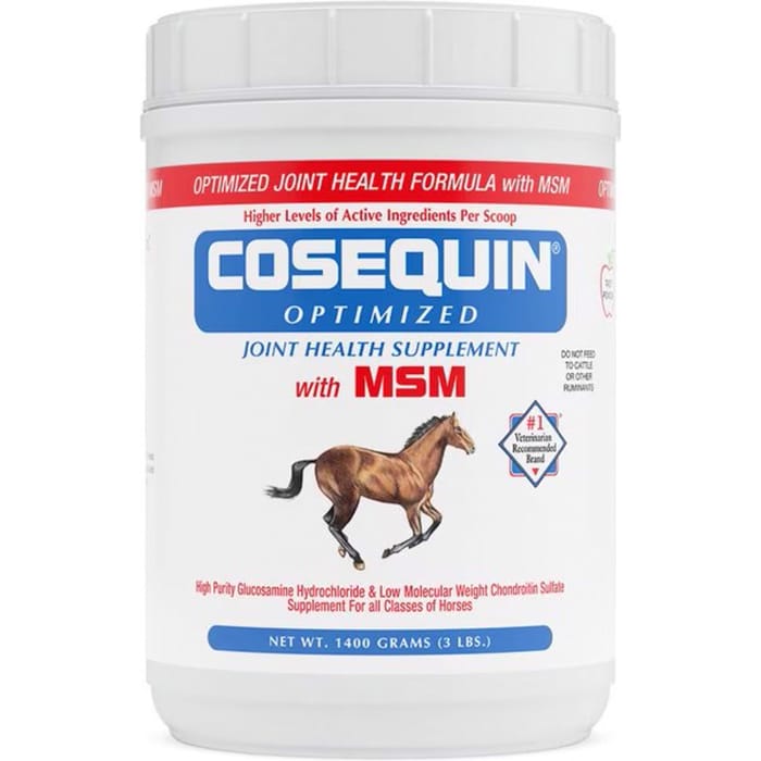 Nutramax Cosequin® Optimized Joint Support with MSM Joint Health Powdered Supplement for Horses - 1400g Jar product detail number 1.0