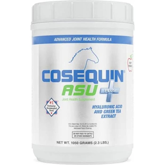 Nutramax Cosequin® ASU Plus Hyaluronic Acid & Green Tea Extract Advanced Joint Health Powder Supplement for Horses - 1050g Jar product detail number 1.0