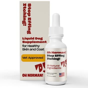 OH NORMAN ! Stop Effing Itching! Liquid Skin & Coat Supplement for Dogs-product-tile