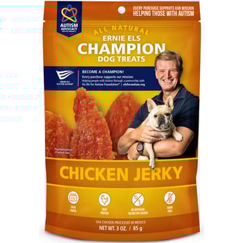 Ernie Els All Natural Chicken Jerky Dog Treats - 3 oz Bag-product-tile