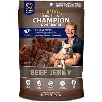 Ernie Els All Natural Beef Jerky Dog Treats - 2 oz Bag-product-tile