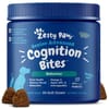Zesty Paws Advanced Cognition Bites Chicken Flavored Soft Chews Brain Supplement for Senior Dogs - 90 count