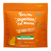 Zesty Paws Digestion Lickable Cat Mousse Squeeze Digestive Health Supplement for Cats