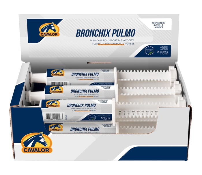 Cavalor Bronchix Pulmo Respiratory Support Paste for Horses - 6 x 60 mL (6 Pack)  product detail number 1.0