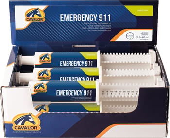 Cavalor Emergency 911 Rapid Energy Boost for Horses - 6 x 60 mL (6 Pack)-product-tile
