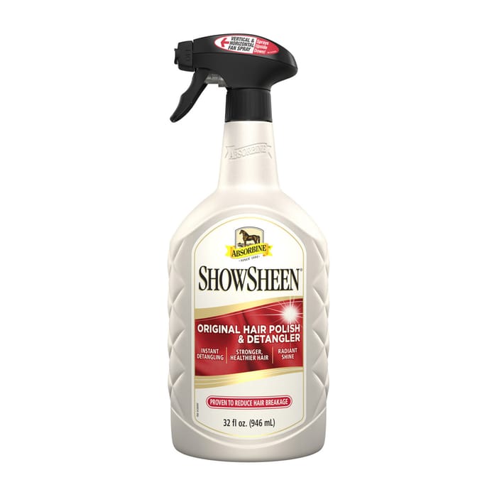 Absorbine ShowSheen® Equine Hair Polish & Detangler - 32 fl oz Spray Bottle product detail number 1.0