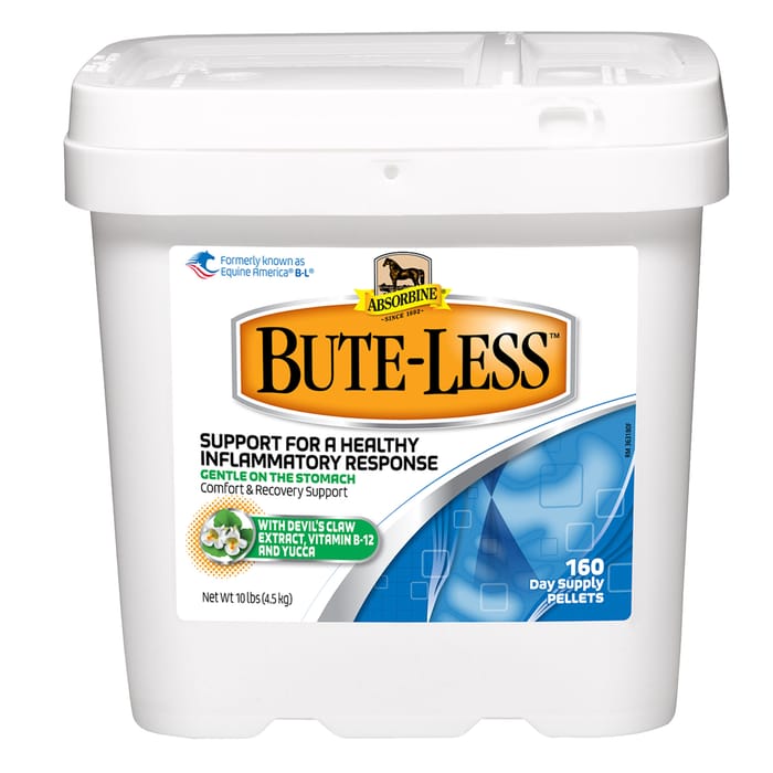 Absorbine Bute-Less&reg; Comfort & Recovery Supplement Pellets for Horses - 10 lb Tub (160 Day Supply) product detail number 1.0