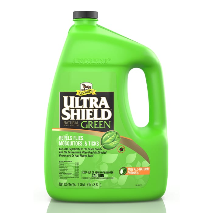 Absorbine UltraShield® Green Natural Fly Repellent - 128 fl oz Jug product detail number 1.0