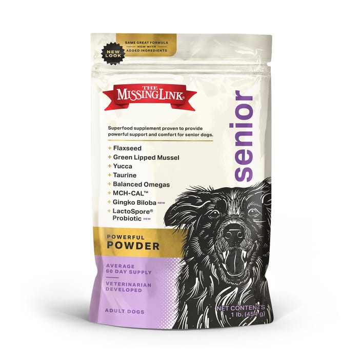 The Missing Link® Superfood Powders Senior Supplement for Dogs - 1 lb Bag product detail number 1.0