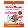 Vitafur Barkin Burger Dog Treats - Salmon & Pumpkin (4 oz Bag)