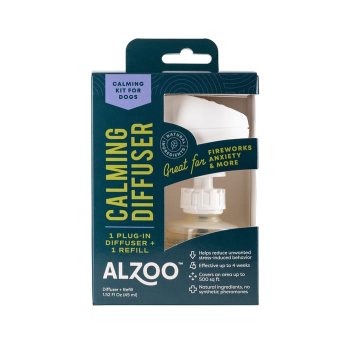 Alzoo Plant-Based Calming Diffuser Kit for Dogs -1 Plug-In Diffuser + 1 Diffuser Refill product detail number 1.0