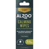 Alzoo Calming Wipes with Pheromones for Dogs and Cats - 7 Single-Use Wipes