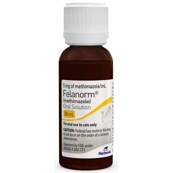 Felanorm (methimazole) Oral Solution 5 mg/mL - 30 mL Bottle-product-tile