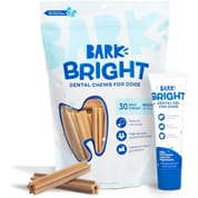 BARK Bright Original Dental Kit for Dogs - Medium Dog - 30 Count Chew Stick