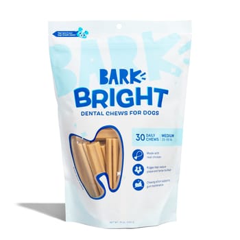 BARK Bright Original Dental Chew Sticks for Dogs - Medium Chews (30 Count)-product-tile
