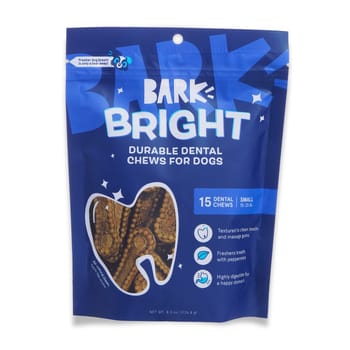 BARK Bright Durable Dental Chew Sticks for Dogs - Small Chews (15 Count)-product-tile