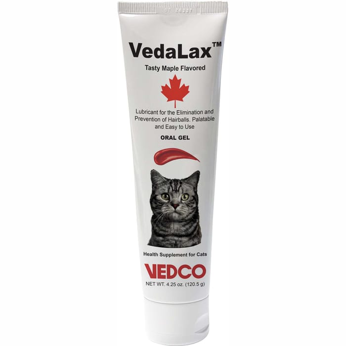 Vedalax Oral Gel for Hairballs Health Supplement for Cats - 4.25 oz - Maple product detail number 1.0