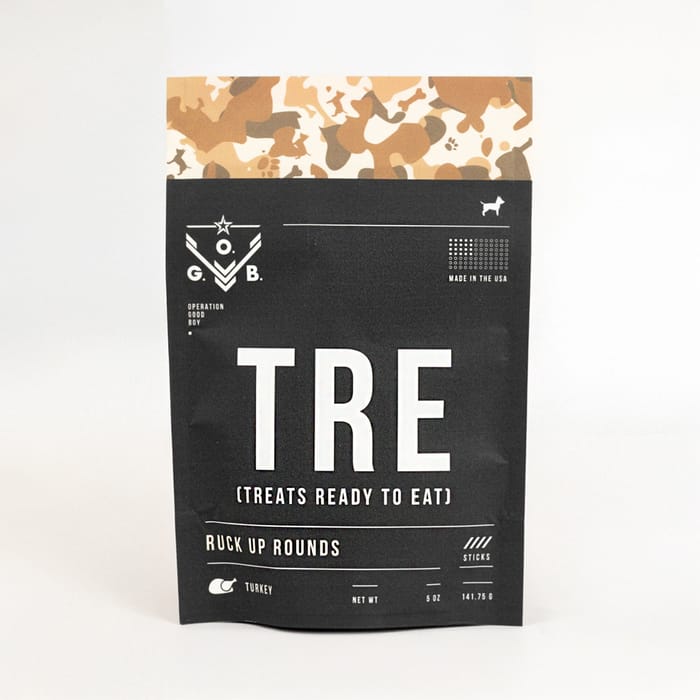 TRE - Ruck Up Rounds Dog Treats - Turkey Sticks - 5oz product detail number 1.0