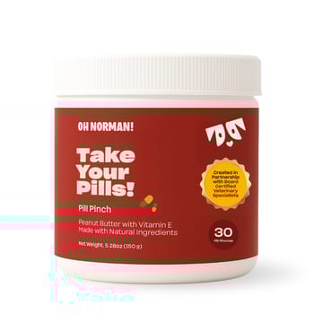 Oh Norman! Take Your Pills! Peanut Butter Pill Pinch Treats for Dogs - 30 Count-product-tile
