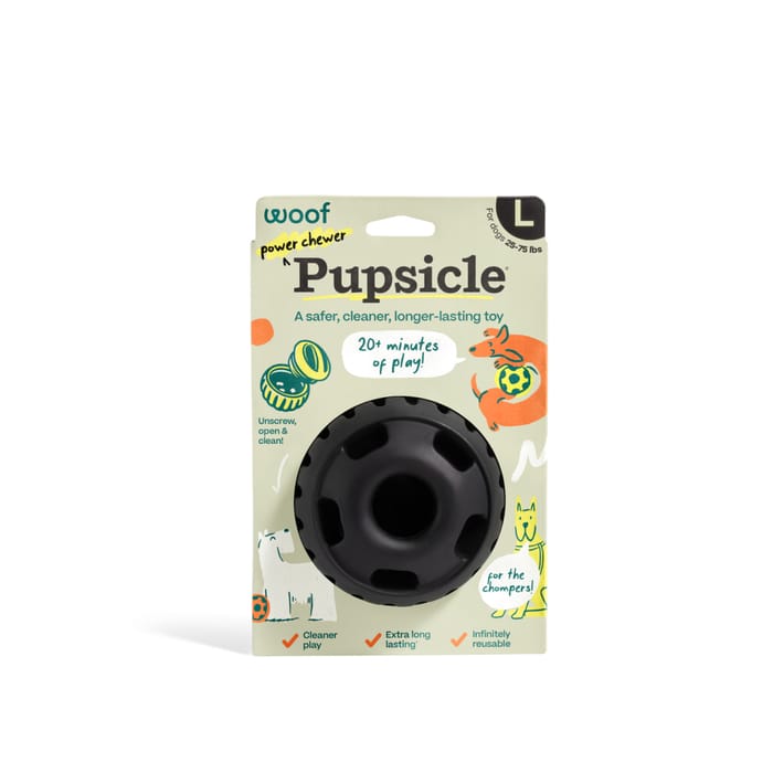 Woof Pupsicle 'Power Chewer' Black Large product detail number 1.0