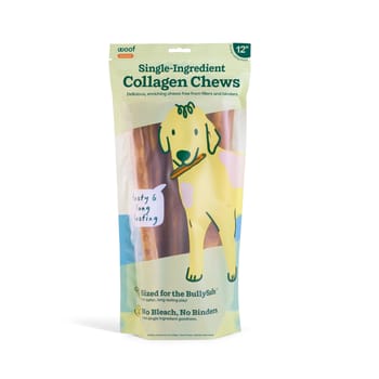 Woof BullySafe Chews - Pure Collagen - 12in - 10 pack-product-tile