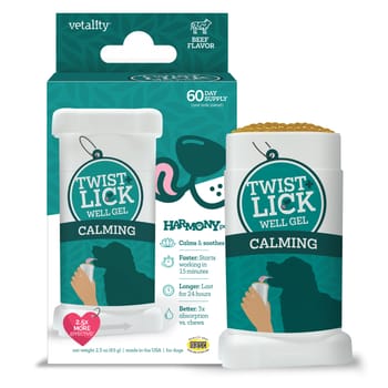 Vetality Twist & Lick Calming Supplement for Dogs 2.3 oz-product-tile