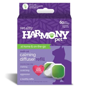 Vetality Harmony Pet Calming Home Diffuser Refills for Cats 2ct-product-tile
