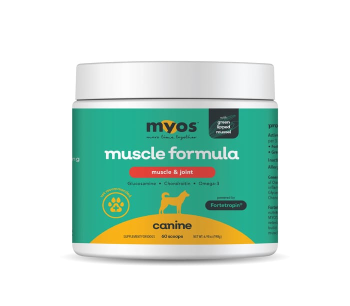 MYOS Canine Muscle and Joint Formula with Green Lipped Mussel - 6.98oz product detail number 1.0