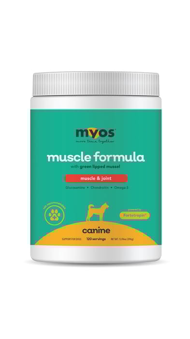 MYOS Canine Muscle and Joint Formula with Green Lipped Mussel - 13.96oz product detail number 1.0