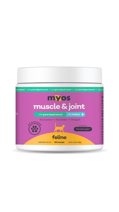 MYOS Vet Strength Feline Muscle and Joint Formula with Green Lipped Mussel - 6.98oz product detail number 1.0