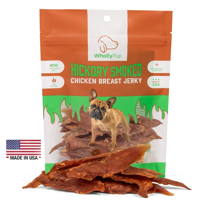 Wholly Pup Smoked Chicken Jerky For Dogs - 5oz product detail number 1.0