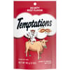Temptations Hearty Beef Crunchy & Soft Cat Treats - 3 oz