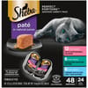 Sheba Perfect Portions Seafood Pate Variety Pack Adult Wet Cat Food - 2.6 oz - Case of 24