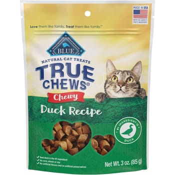 Blue Buffalo True Chews Natural Chewy Cat Treats - Duck Recipe-product-tile