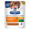 Hill's Prescription Diet c/d Multicare + Metabolic Urinary Care Stew with Vegetable, Tuna, & Chicken Wet Cat Food - 2.8 oz Pouches - Case of 24
