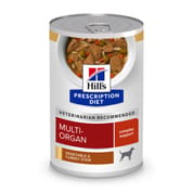 Hill's Prescription Diet Multi-Organ Support Turkey & Vegetable Stew Recipe Wet Dog Food