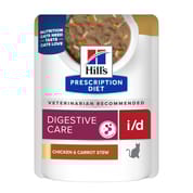 Hill's Prescription Diet i/d Digestive Care Chicken & Carrot Stew Recipe Wet Cat Food