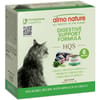 Almo Nature HQS Supportive Formula Digestive Support Mackerel Recipe with Spinach in Gravy Wet Cat Food - 1.77oz - 6 pack