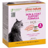 Almo Nature HQS Supportive Formula Skin and Coat Care Chicken Fillet Recipe in Gravy Wet Cat Food - 1.77oz - 6 pack