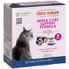 Almo Nature HQS Supportive Formula Skin and Coat Care Mackerel Recipe in Gravy Wet Cat Food - 1.77oz - 6 pack