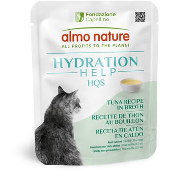 Almo Nature HQS Hydration Tuna Recipe in Broth Wet Cat Food Topper - 1.77oz - 12 pack-product-tile