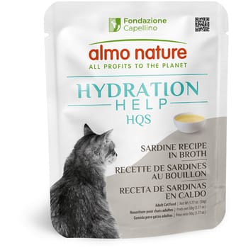 Almo Nature HQS Hydration Sardine Recipe in Broth Wet Cat Food Topper-product-tile