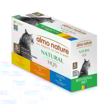 Almo Nature HQS Rotational Diet Chicken and Tuna Selections Variety Pack Wet Cat Food - 5.29oz - 6 pack-product-tile